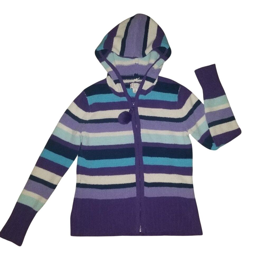 Childrens Place Purple Sweater size M 7/8